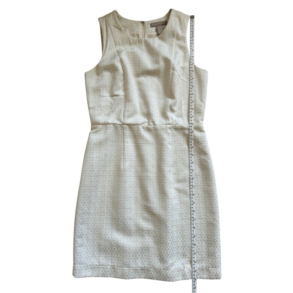 Banana Republic Ivory Dress 6P - Picture 7 of 11